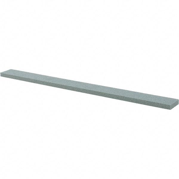 Tru-Maxx - 220 Grit Silicon Carbide Rectangular Polishing Stone - Very Fine Grade, 1/2" Wide x 6" Long x 1/8" Thick - Benchmark Tooling