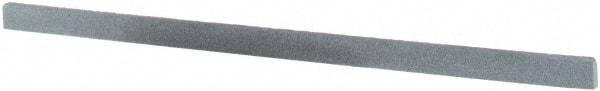 Tru-Maxx - 320 Grit Silicon Carbide Rectangular Polishing Stone - Extra Fine Grade, 1/4" Wide x 6" Long x 1/8" Thick - Benchmark Tooling