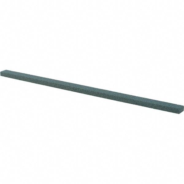 Tru-Maxx - 150 Grit Silicon Carbide Rectangular Polishing Stone - Very Fine Grade, 1/4" Wide x 6" Long x 1/8" Thick - Benchmark Tooling
