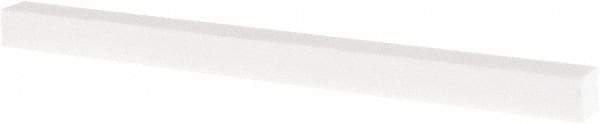 Tru-Maxx - 400 Grit Aluminum Oxide Square Polishing Stone - Super Fine Grade, 1/4" Wide x 4" Long x 1/4" Thick - Benchmark Tooling