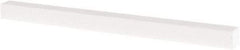 Tru-Maxx - 400 Grit Aluminum Oxide Square Polishing Stone - Super Fine Grade, 1/4" Wide x 4" Long x 1/4" Thick - Benchmark Tooling