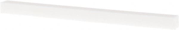 Tru-Maxx - 150 Grit Aluminum Oxide Square Polishing Stone - Very Fine Grade, 1/4" Wide x 4" Long x 1/4" Thick - Benchmark Tooling