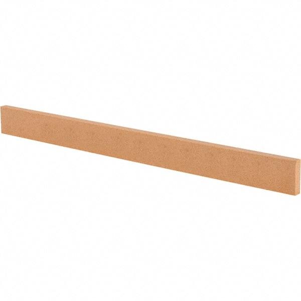 Tru-Maxx - 320 Grit Aluminum Oxide Rectangular Polishing Stone - Extra Fine Grade, 1/2" Wide x 6" Long x 1/8" Thick - Benchmark Tooling