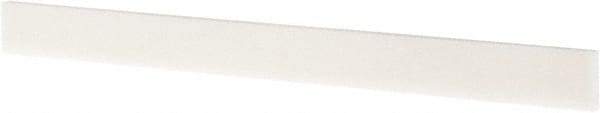 Tru-Maxx - 120 Grit Aluminum Oxide Rectangular Polishing Stone - Fine Grade, 1/2" Wide x 6" Long x 1/8" Thick, Oil Filled - Benchmark Tooling