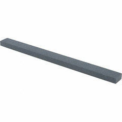 Tru-Maxx - 220 Grit Silicon Carbide Rectangular Polishing Stone - Very Fine Grade, 1/2" Wide x 6" Long x 1/4" Thick - Benchmark Tooling