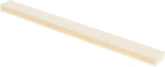 Tru-Maxx - 220 Grit Aluminum Oxide Rectangular Polishing Stone - Very Fine Grade, 1/2" Wide x 6" Long x 1/4" Thick, Oil Filled - Benchmark Tooling