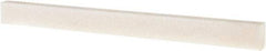 Tru-Maxx - 120 Grit Aluminum Oxide Rectangular Polishing Stone - Fine Grade, 1/2" Wide x 6" Long x 1/4" Thick, Oil Filled - Benchmark Tooling