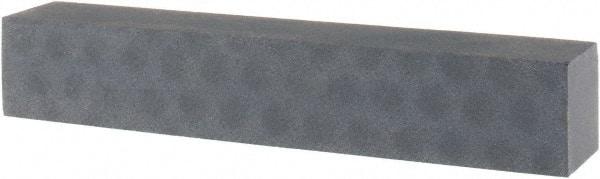 Tru-Maxx - 320 Grit Silicon Carbide Square Polishing Stone - Extra Fine Grade, 1" Wide x 6" Long x 1" Thick - Benchmark Tooling