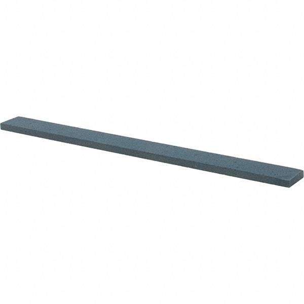 Tru-Maxx - 320 Grit Silicon Carbide Rectangular Polishing Stone - Extra Fine Grade, 1/2" Wide x 6" Long x 1/8" Thick - Benchmark Tooling