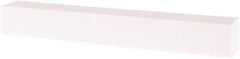 Tru-Maxx - 150 Grit Aluminum Oxide Square Polishing Stone - Very Fine Grade, 1" Wide x 8" Long x 1" Thick - Benchmark Tooling