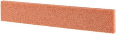 Tru-Maxx - 80 Grit Aluminum Oxide Rectangular Roughing Stone - Medium Grade, 1" Wide x 6" Long x 1/4" Thick - Benchmark Tooling