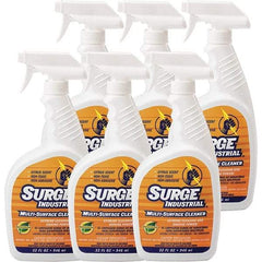 Surge Industrial - 32 oz Spray Bottle All-Purpose Cleaner - Liquid, Neutral pH, Citrus - Benchmark Tooling