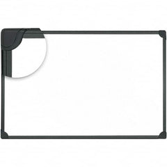 Universal One - 24" High x 36" Wide Magnetic Dry Erase Board - Lacquered Steel, Includes Accessory Tray/Rail & Mounting Kit - Benchmark Tooling