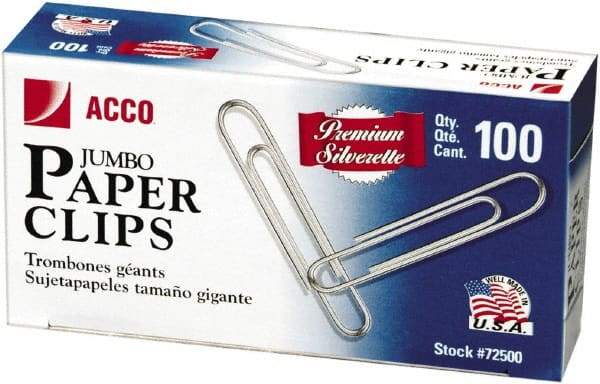 ACCO - 1-3/4" Wide Paper Fastener - Silver - Benchmark Tooling