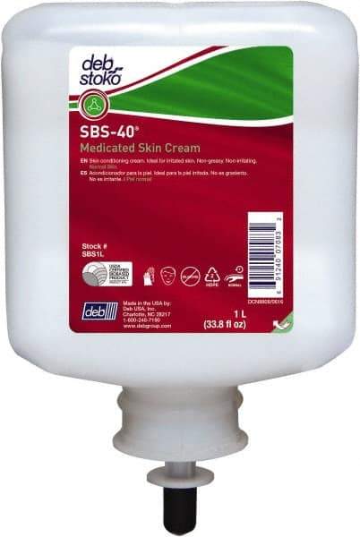 SC Johnson Professional - 1 L Medicated Skin Cream - Comes in Cartridge, Silicone Free - Benchmark Tooling