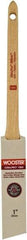 Wooster Brush - 1" Angled Nylon/Polyester Sash Brush - 2-3/16" Bristle Length, 6-13/16" Maple Handle - Benchmark Tooling