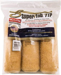 Wooster Brush - 3/4" Nap, 9" Wide Paint Roller - Semi-Rough to Rough Texture, Knitted - Benchmark Tooling