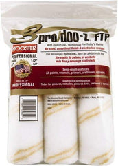 Wooster Brush - 1/2" Nap, 9" Wide Paint Roller - Semi-Rough Texture, Woven - Benchmark Tooling