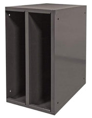 Durham - 1 Shelf, Gray Hydraulic Hose Cabinet - 25" Wide x 25" High x 15" Deep, Steel - Benchmark Tooling