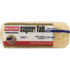 Wooster Brush - 3/8" Nap, 7" Wide Paint Roller - Medium Texture, Woven - Benchmark Tooling