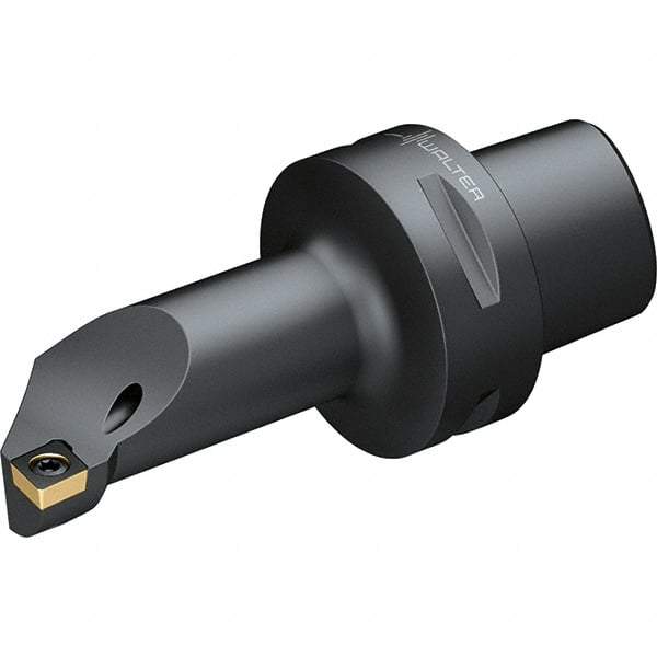 Walter - 32mm Min Bore Diam, 114mm OAL, 40mm Shank Diam, Indexable Boring Bar - Benchmark Tooling
