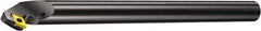 Sandvik Coromant - 1.0512" Min Bore Diam, 10" OAL, 3/4" Shank Diam, A..SDUCR/L..RX Indexable Boring Bar - Screw-On Holding Method - Benchmark Tooling