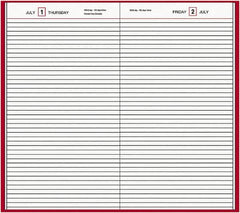 AT-A-GLANCE - 200 Sheet, 7-11/16 x 12-1/8", Composition Book - Red - Benchmark Tooling