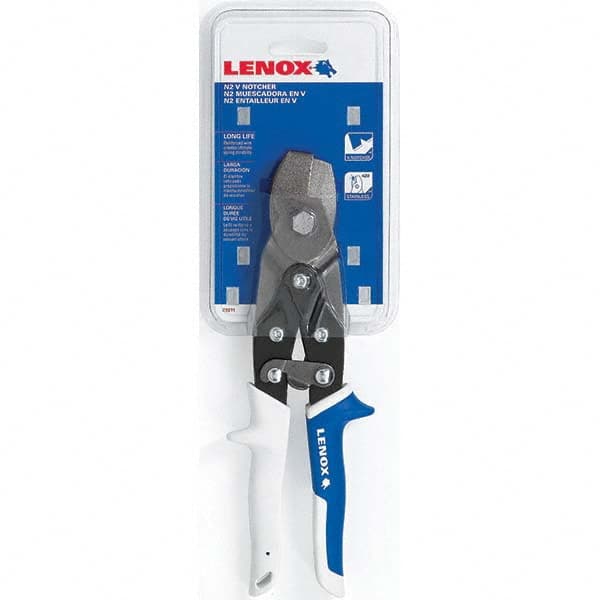 Lenox - Seamers & Crimpers For HVAC Tool Type: Hand Notcher Overall Length (Inch): 12.9000 - Benchmark Tooling