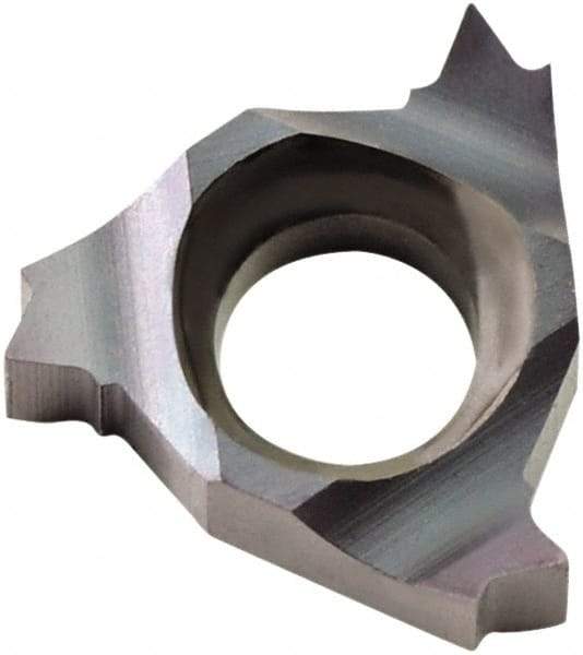 Hertel - 06IR Internal Right Hand ISO Laydown Threading Insert - Grade HG225TR, TiAlN Coated Carbide, 5/32" Inscribed Circle - Benchmark Tooling