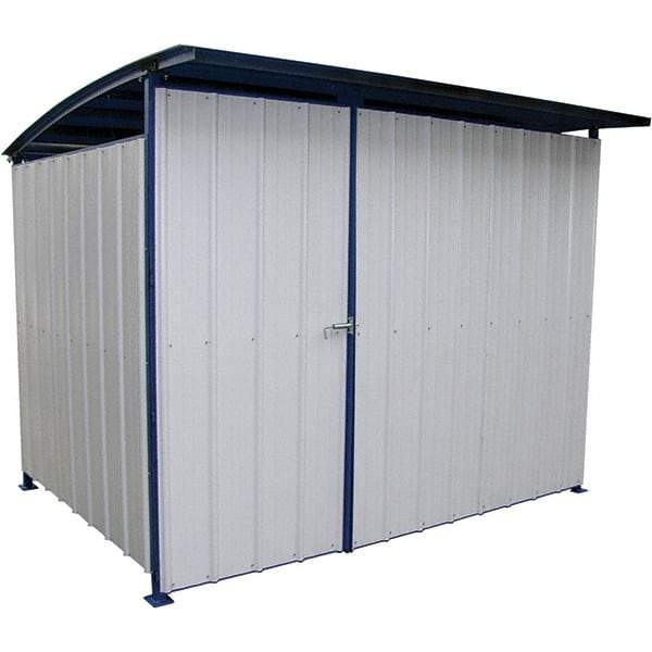 Vestil - Sheds Type: Horizontal Storage Shed Width (Feet): 10 - Benchmark Tooling