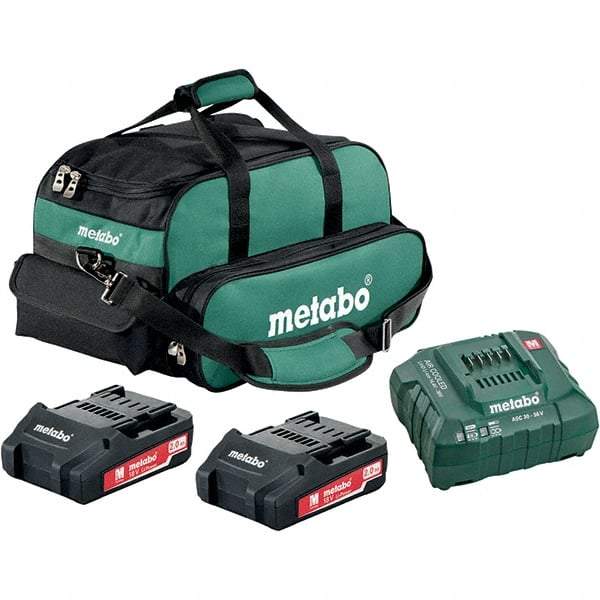 Metabo - Power Tool Chargers Voltage: 18 Battery Chemistry: Lithium-Ion - Benchmark Tooling