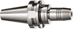 Schunk - CAT50 Taper Shank, 1/4" Hole Diam, Hydraulic Tool Holder/Chuck - 21.7mm Nose Diam, 101.6mm Projection, 24.1mm Clamp Depth, 25,000 RPM, Through Coolant - Exact Industrial Supply