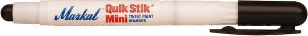 Markal - Black Solid Paint Marker - Fine Medium Tip, Alcohol Base Ink - Benchmark Tooling