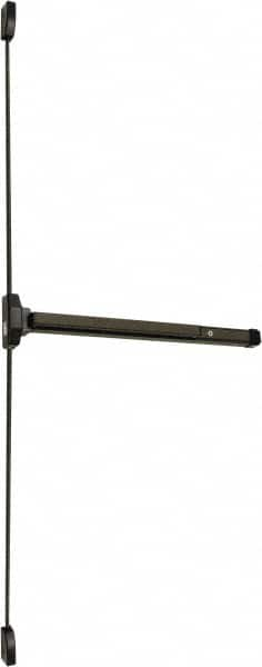 Falcon - Nonhanded, Surface Vertical Rod - Duronodic Finish, 30 to 36" Door Width, Grade 1 - Benchmark Tooling