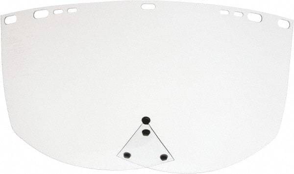 Jackson Safety - Clear Acetate Face Shield - 9" High x 19" Wide x 1.01mm Thick, Compatible with Jackson 170-B Headgear - Benchmark Tooling