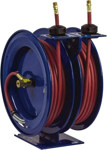 CoxReels - 50' Spring Retractable Hose Reel - 300 psi, Hose Included - Benchmark Tooling