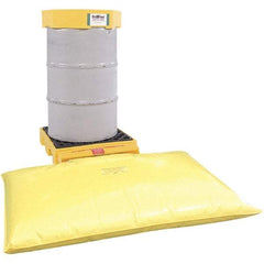 UltraTech - 66 Gal Sump, 1,500 Lb Capacity, 1 Drum, Polyethylene Spill Deck or Pallet - 30" Long x 25" Wide x 4" High, Low Profile, 1 Tank Drum Configuration - Benchmark Tooling