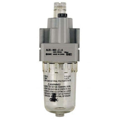 SMC PNEUMATICS - Lubricators Type: Standard Port Size NPT: 1/4 - Benchmark Tooling