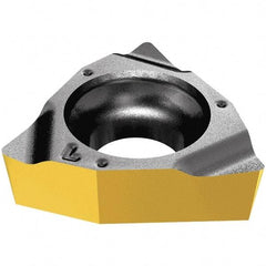 Iscar - WBGT520 Grade IC807 Carbide Turning Insert - TiAlN/TiN Finish, 80° Trigon, 3.97mm Inscr Circle, 1.59mm Thick, 0.2mm Corner Radius - Benchmark Tooling