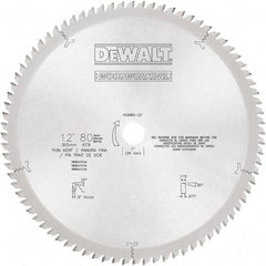 DeWALT - 6-3/4" Diam, 20mm Arbor Hole Diam, 40 Tooth Wet & Dry Cut Saw Blade - Carbide-Tipped, Standard Round Arbor - Benchmark Tooling