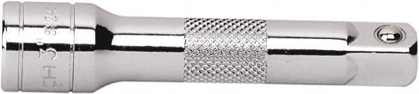 GearWrench - 3/8" Drive Standard Socket Extension - 1-1/2" OAL, Chrome Finish - Benchmark Tooling