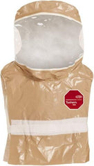 Dupont - Disposable Beard Covers, Bouffants & Hairnets Type: Chemical Protection Hood Material: Tychem CPF 3 - Benchmark Tooling