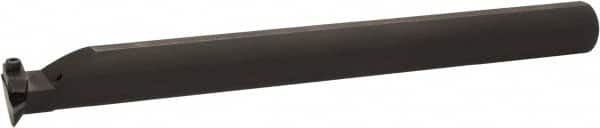 Hertel - VPGR.33., -5° Lead Angle A-IVLC Internal Right Hand Indexable Profiling Toolholder - 1-1/4" Shank Width, 14" Long, Steel, Through Coolant - Benchmark Tooling