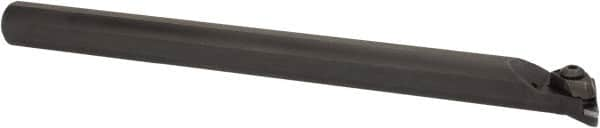 Hertel - IPR.5., A-IKQC Internal Left Hand Indexable Profiling Toolholder - 3/4" Shank Width, 10" Long, Steel, Through Coolant - Benchmark Tooling