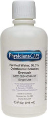 PRO-SAFE - 32 oz, Disposable Eyewash Single Refill Station - Approved by FDA - Benchmark Tooling