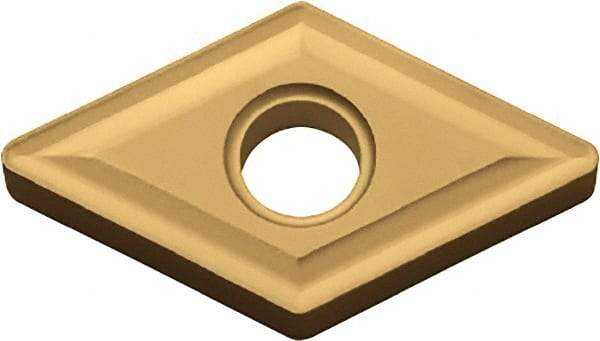 Kyocera - DNMG431 Grade CA515 Carbide Turning Insert - TiCN/Al2O3/TiN Finish, 55° Diamond, 1/2" Inscr Circle, 3/16" Thick, 1/64" Corner Radius - Benchmark Tooling