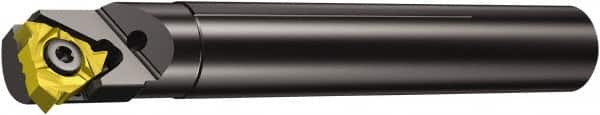 Sandvik Coromant - 25mm Min Bore Diam, 141mm OAL, 20mm Shank Diam, 254R/LKF-R Indexable Boring Bar - 254LG-22CC.. Insert - Benchmark Tooling