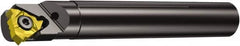 Sandvik Coromant - 254R/LKF-R, Internal or External, Right Hand, 1.3mm Max Depth of Cut, Indexable Grooving Tool Holder - 254..CC Insert Compatibility, 4.9213" OAL, Through Coolant - Benchmark Tooling