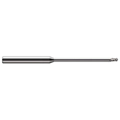 Harvey Tool - Ball End Mills; Mill Diameter (Inch): 3/16 ; Mill Diameter (Decimal Inch): 0.1870 ; Number of Flutes: 3 ; Length of Cut (Inch): 9/32 ; Length of Cut (Decimal Inch): 0.2810 ; Material: Solid Carbide - Exact Industrial Supply