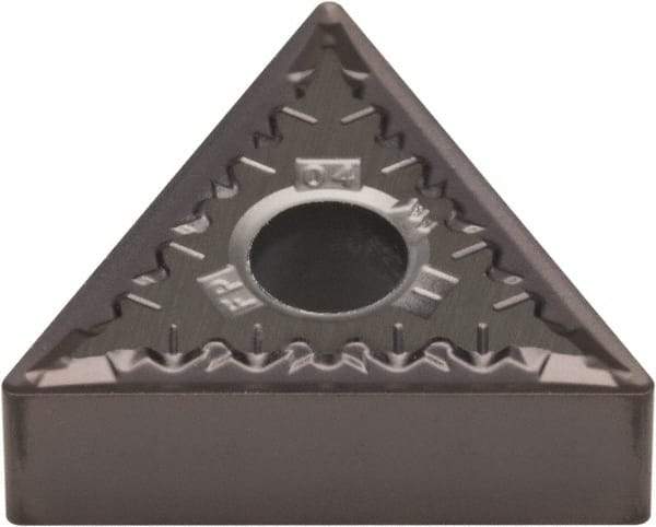 Kennametal - TNMG332 FP Grade KCU10 Carbide Turning Insert - AlTiN Finish, 60° Triangle, 3/8" Inscr Circle, 3/16" Thick, 1/32" Corner Radius - Benchmark Tooling